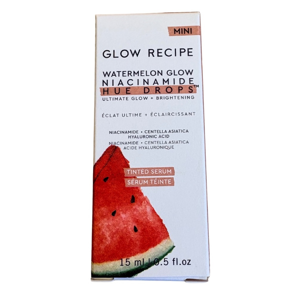 🆕 Glow Recipe Mini Watermelon Glow Niacinamide Hue Drops – Sun Glow